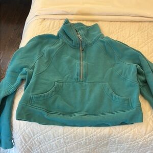 Lululemon crop scuba sweatshirt